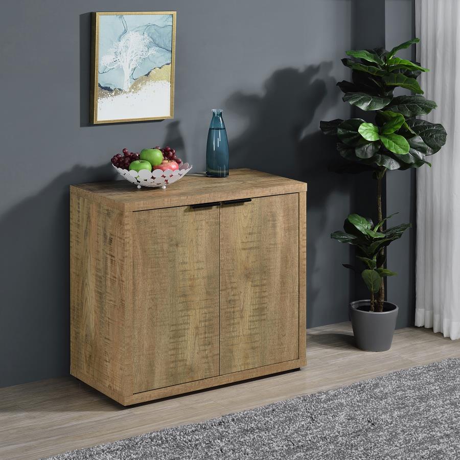 (image for) Pepita 2-door Engineered Wood Accent Cabinet Mango Brown