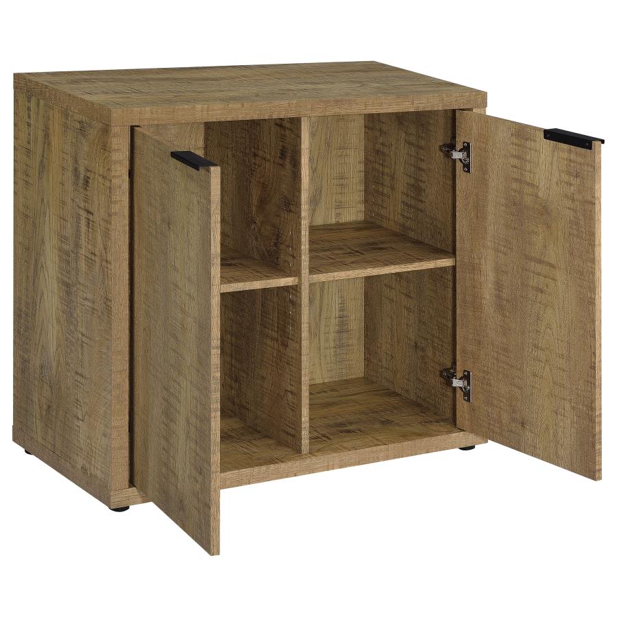 (image for) Pepita 2-door Engineered Wood Accent Cabinet Mango Brown