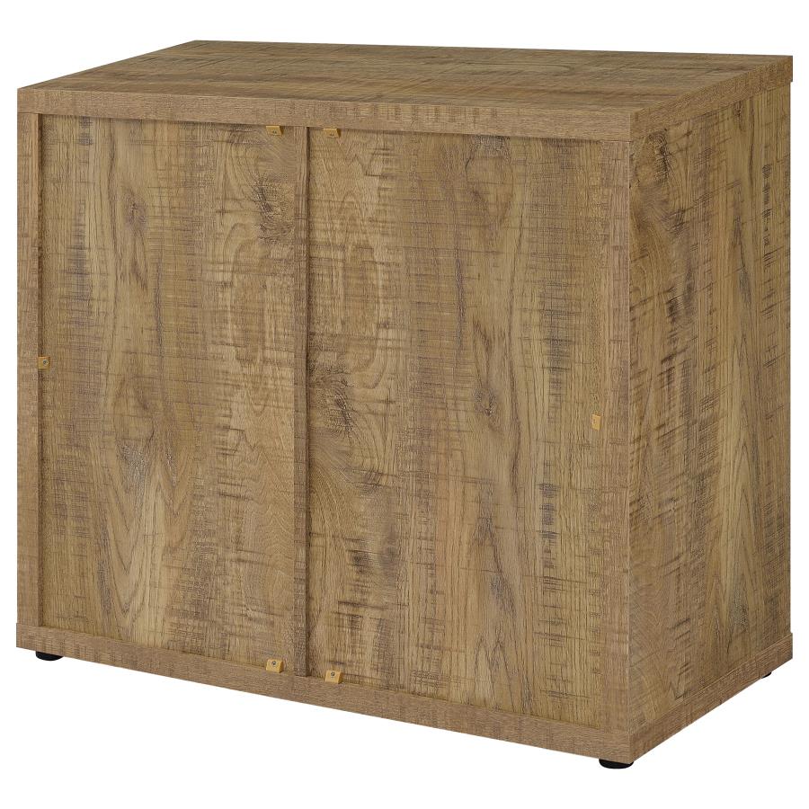 (image for) Pepita 2-door Engineered Wood Accent Cabinet Mango Brown