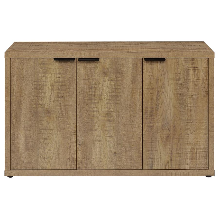 (image for) Pepita 3-door Engineered Wood Accent Cabinet Mango Brown