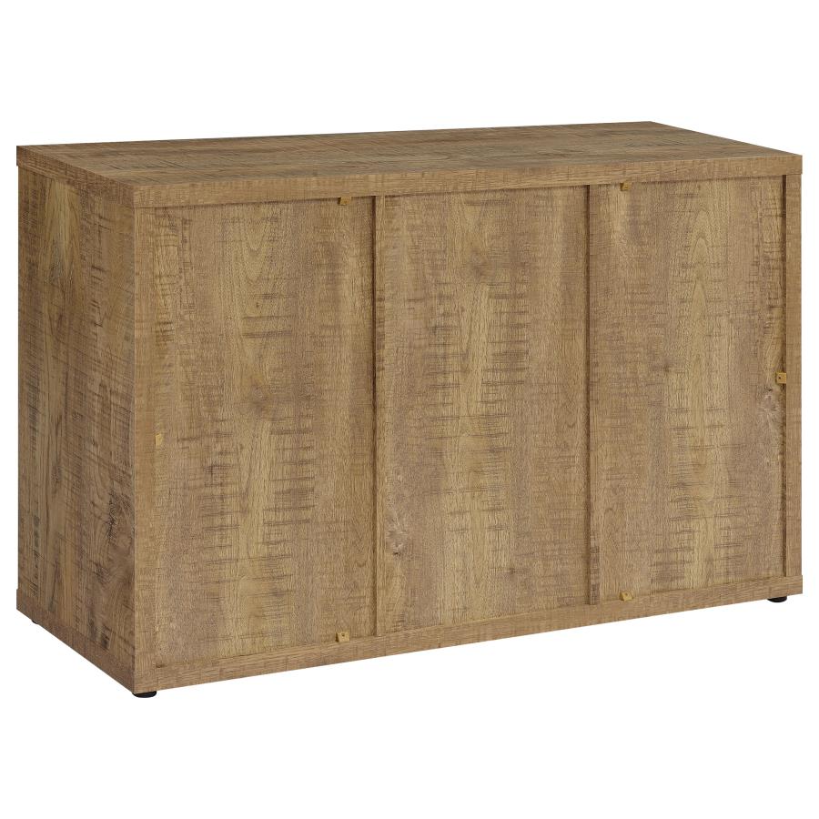 (image for) Pepita 3-door Engineered Wood Accent Cabinet Mango Brown