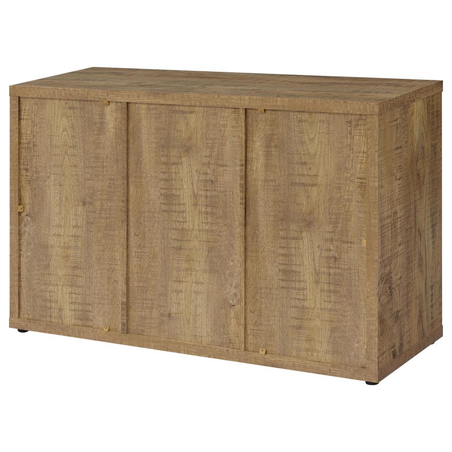 (image for) Pepita 3-door Engineered Wood Accent Cabinet Mango Brown