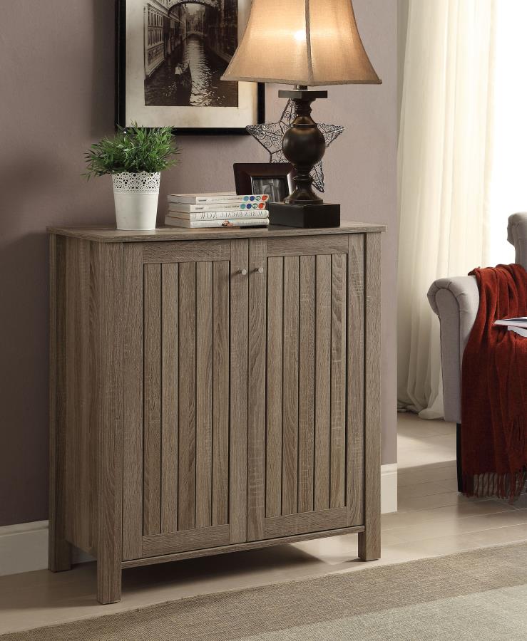 (image for) Marisa 4-shelf Engineered Wood Shoe Cabinet Dark Taupe