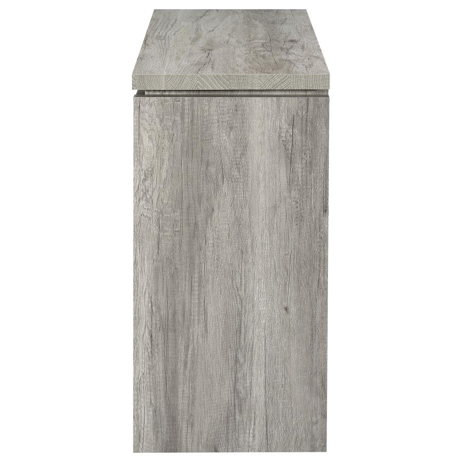 (image for) Enoch 2-door Engineered Wood Accent Cabinet Grey Driftwood