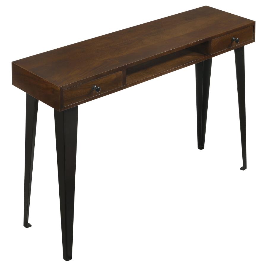 (image for) Radcliffe 2-drawer Entryway Console Table Dark Brown