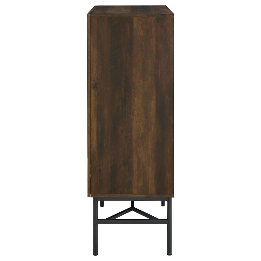 (image for) Bonilla 2-door Engineered Wood Cabinet Dark Pine