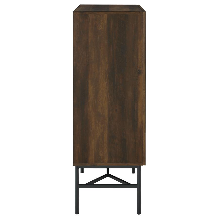 (image for) Bonilla 2-door Engineered Wood Cabinet Dark Pine