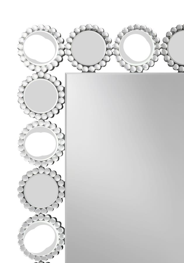 (image for) Aghes Vanity Mirror with Lighting Silver